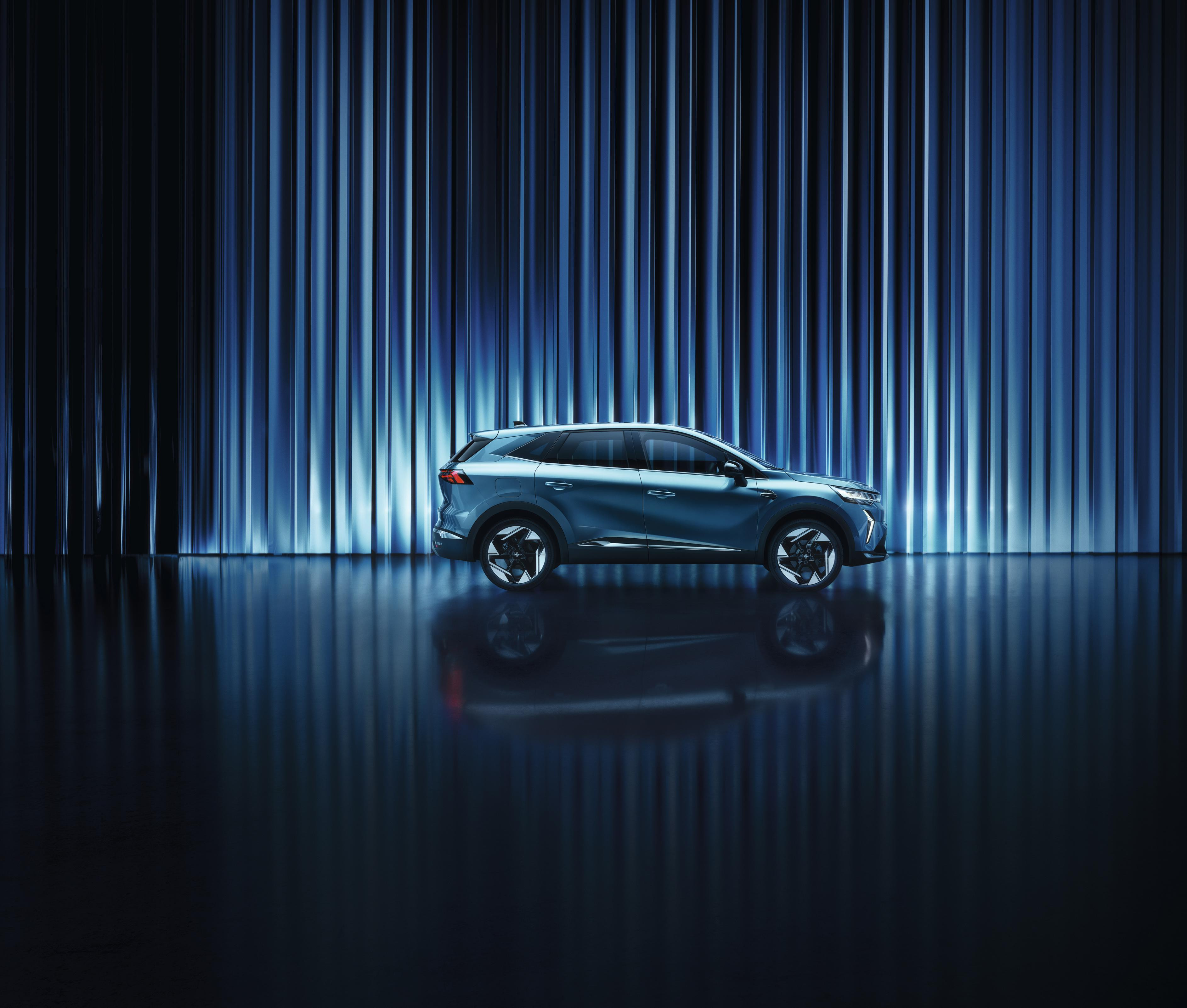 Renault Symbioz side profile Renault Symbioz side profile